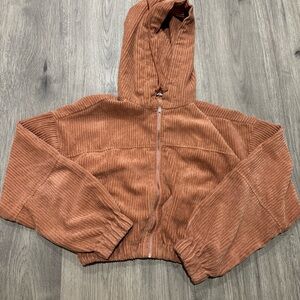 Altar'd State Rust Corduroy Jacket